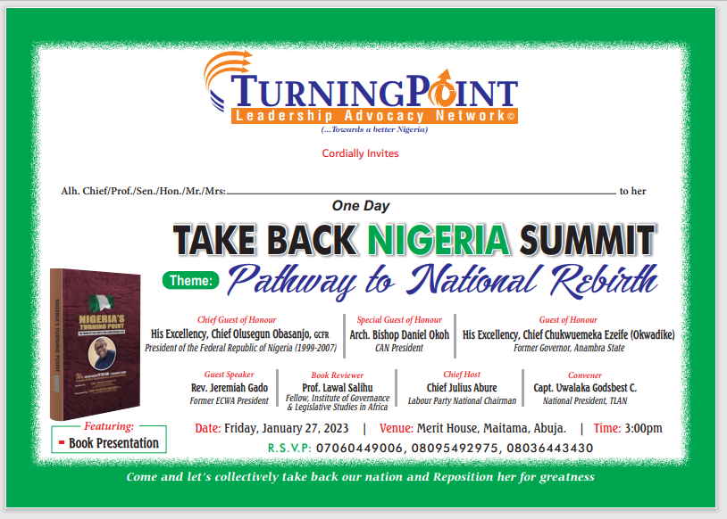 turning point invite