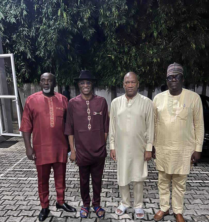 barrister julius abure, led two members of the national assembly hon chinedu obika