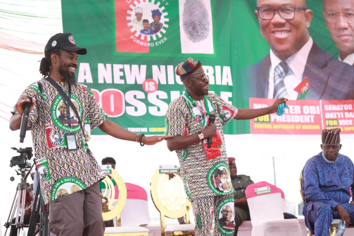 Photos From Obi-Datti Presidential Campaign Train In Osun State ...